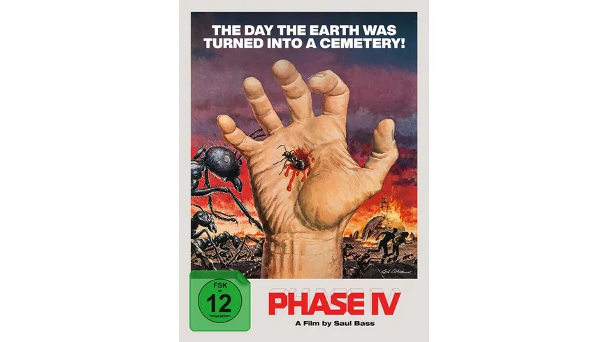 Phase IV - 3-Disc Limited Collector's Edition im Mediabook (+ DVD) (+ Bonus-Blu-ray) - restaurierte Fassung