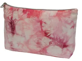 Kulturtasche Batik rose lila weiss