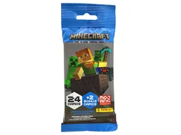 Panini Minecraft Time to Mine Trading Cards Fatpack