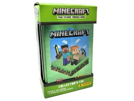 Panini Minecraft Time to Mine Trading Cards Classic Tin