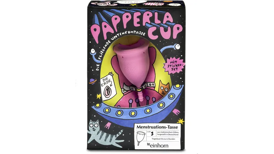 einhorn Menstruations-Tasse S Papperlacup