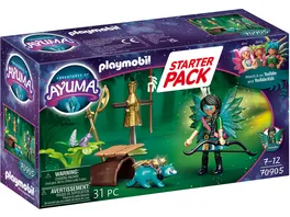 PLAYMOBIL 70905 Adventures of Ayuma Starter Pack Knight Fairy mit Waschbaer inkl Kampftrainigsausruestung