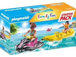 PLAYMOBIL 70906 Family Fun Starter Pack Wasserscooter mit Bananenboot