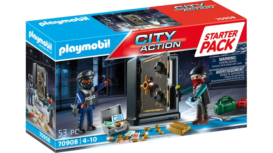 PLAYMOBIL 70908 - City Action - Starter Pack Tresorknacker