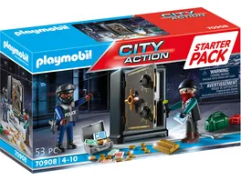 PLAYMOBIL 70908 City Action Starter Pack Tresorknacker