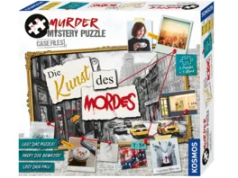 KOSMOS Murder Mystery Puzzle Die Kunst des Mordes