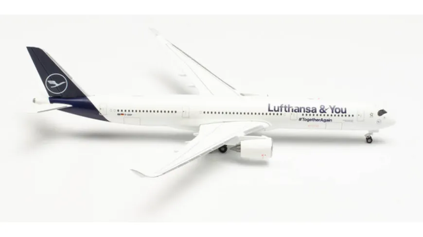 Herpa WINGS 536066 1:500 LUFTHANSA AIRBUS A350-900 “LUFTHANSA & YOU” – D-AIXP “BRAUNSCHWEIG”