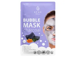 STAY Well Deep Cleansing Bubble Mask CHARCOAL