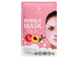 STAY Well Deep Cleansing Bubble Mask PEACH
