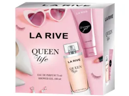 LA RIVE Queen of Life Eau de Parfum Duschgel Geschenkset