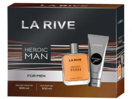 LA RIVE Heroic Man Eau de Toilette Geschenkset