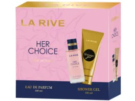 LA RIVE Her Choice Eau de Parfum Geschenkpackung