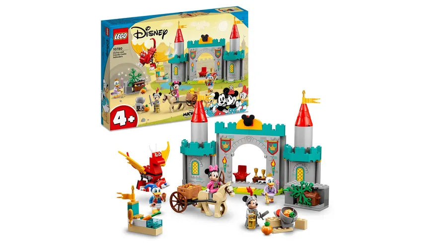 LEGO Disney 10780 Mickys Burgabenteuer Spielzeug-Schloss