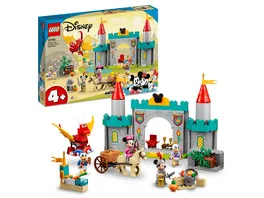 LEGO Disney 10780 Mickys Burgabenteuer Spielzeug Schloss