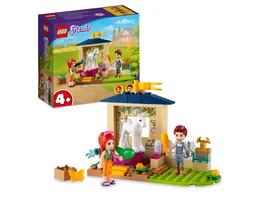 LEGO Friends 41696 Ponypflege Spielzeug Pferdestall ab 4 Jahre