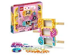 LEGO DOTS 41956 Eiscreme Bilderrahmen Armband DIY Bastelset fuer Kinder