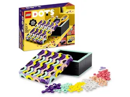 LEGO DOTS 41960 Grosse Box Bastelset Aufbewahrungskiste mit Deckel