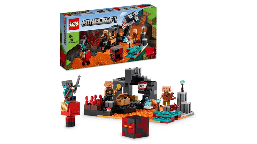 LEGO Minecraft 21185 Die Netherbastion Action-Spielzeug, mit Figuren bestellen | MÜLLER