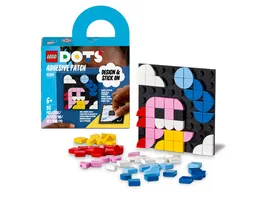 LEGO DOTS 41954 Kreativ Aufkleber DIY Mosaik Bastelset fuer Kinder