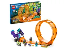 LEGO City Stuntz 60338 Schimpansen Stuntlooping Action Spielzeug