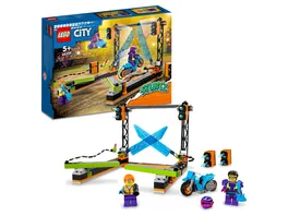 LEGO City Stuntz 60340 Hindernis Stuntchallenge Set Action Spielzeug