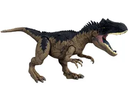 Jurassic World Extreme Damage Roarin Allosaurus 44 5 cm lang mit Geraeuschen