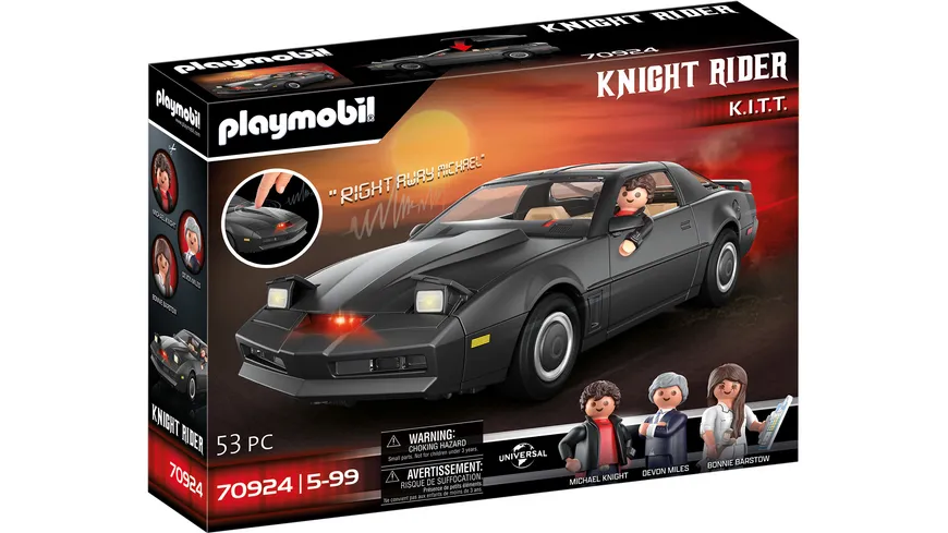 PLAYMOBIL 70924 - Knight Rider - K.I.T.T.