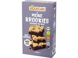 BIOVEGAN Bio Backmischung Brownies Keks Meine Brookies