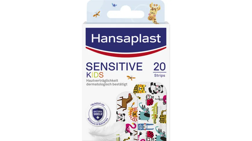 Hansaplast Kinder Sensitive 20 Stri ps