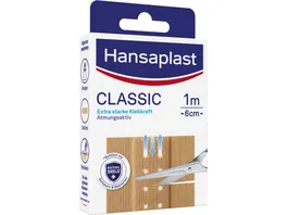 Hansaplast Classic Pflaster 10St 1mx6cm
