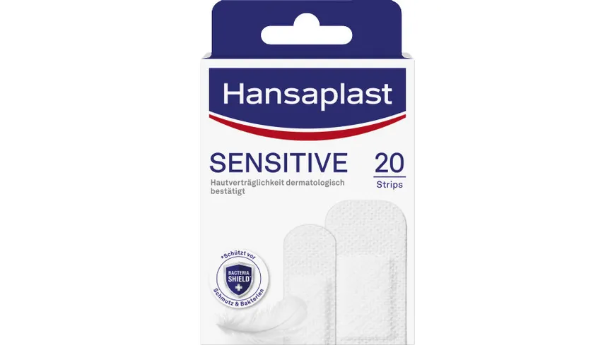Hansaplast Pflaster Sensitive 20 Strips