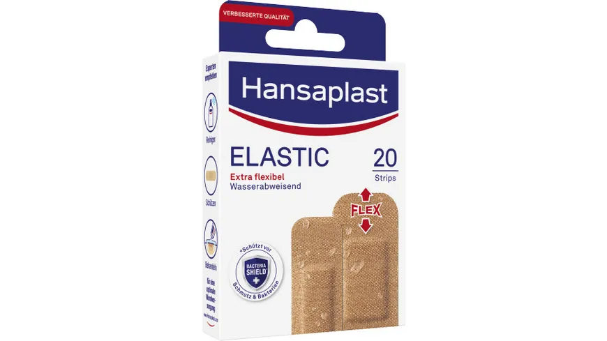 Hansaplast Elastic Pflaster 20 Stri ps