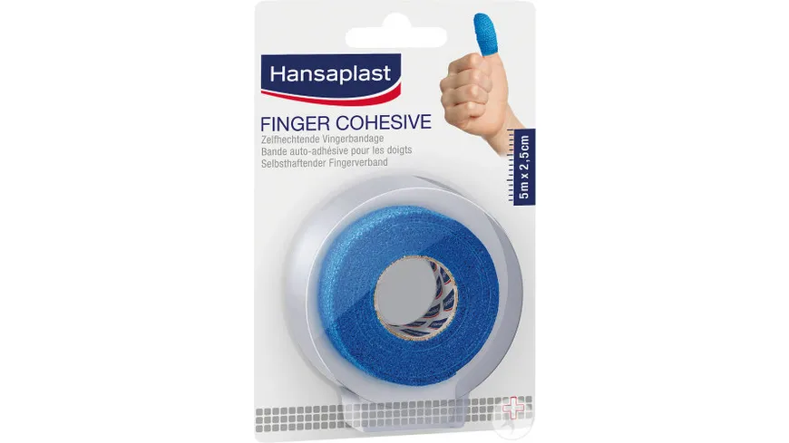 Hansaplast Fingerpflaster blau selbsthaftend online bestellen
