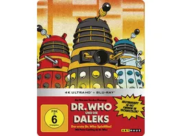 Dr Who und die Daleks Limited Steelbook Edition 4K Ultra HD Blu ray