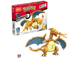 Mega Pokemon Glurak Bauset Bausteine Sammelfigur 223 Teile