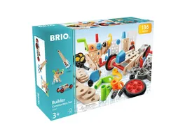 BRIO Builder Box 136 tlg Das kreative Konstruktionsspielzeug aus Schweden Der ideale Einstieg in die Welt des Bauens und Bastelns