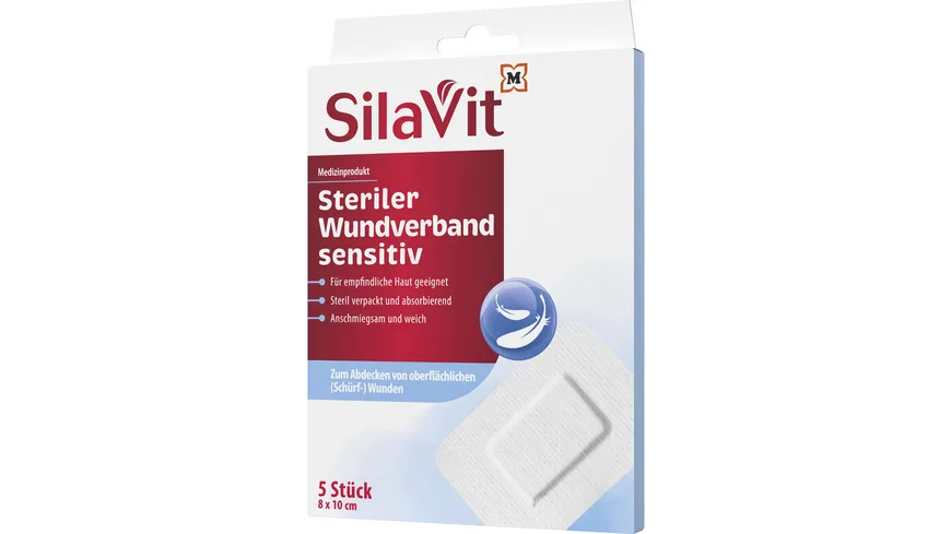 SilaVit Wundverband Steril & Sensitiv