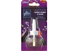 Glade Electric Scented Oil Duftstecker Nachfueller Merry Berry Wine