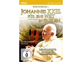 Johannes XXIII Fuer eine Welt in Frieden The Good Pope Ungekuerzte Fassung Der komplette Zweiteiler mit Starbesetzung Pidax Historien Klassiker