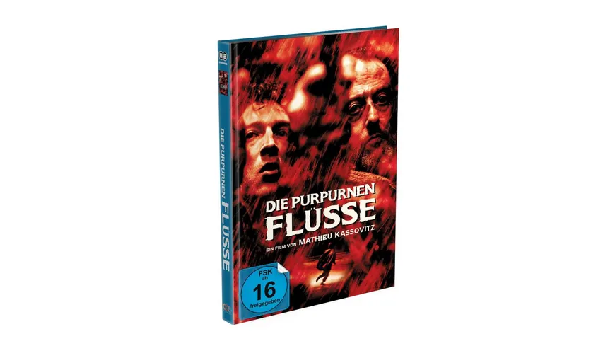 DIE PURPURNEN FLÜSSE- 2-Disc Mediabook Cover A (Blu-ray + DVD) Limited 500 Edition