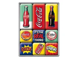 Nostalgic Art Magnet Set Coca Cola Pop Art