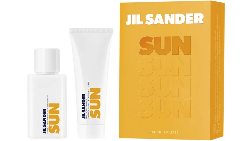 sla Booth huurling JIL SANDER Sun Eau de Toilette & Hair Body Shampoo Geschenkset online  bestellen | MÜLLER