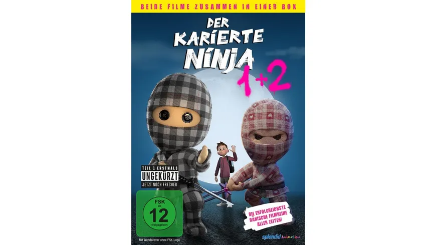Der karierte Ninja 1 & 2  [2 DVDs]