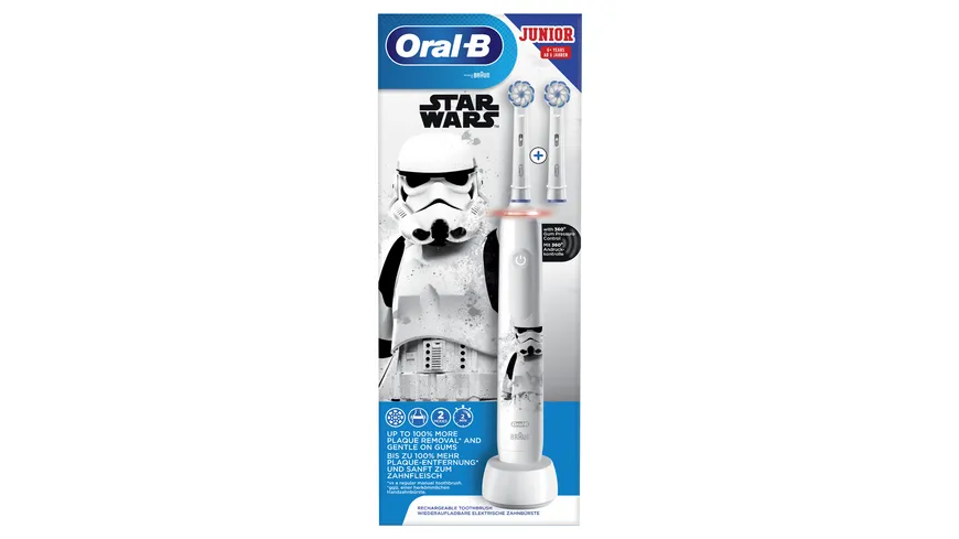 Oral-B Elektrische Zahnbürste Junior Starwars