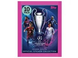 Topps UEFA Champions League 2021 2022 Sticker Tuete