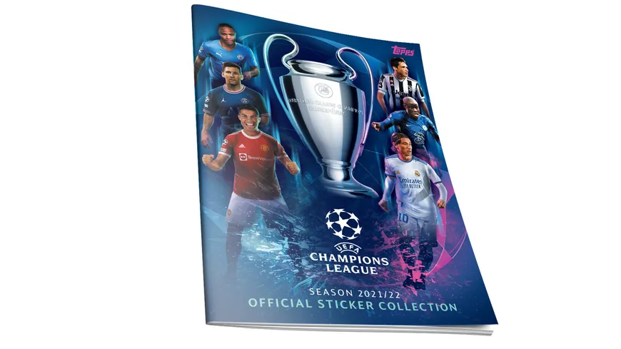 Topps - UEFA Champions League 2021/2022 Sticker - Album