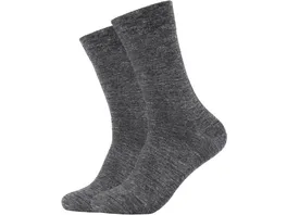 camano Unisex Socken Wolle 2er Pack