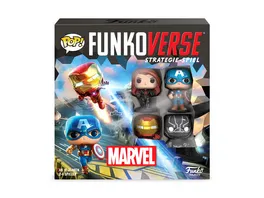 Funko Games Funkoverse Marvel 4 Pack Strategie Spiel