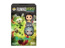Funko Games Funkoverse Rick and Morty 2 Pack Strategie Spiel