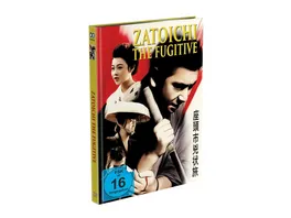 ZATOICHI THE FUGITIVE Zatoichi 4 2 Disc Mediabook Cover A Blu ray DVD Limited Edition